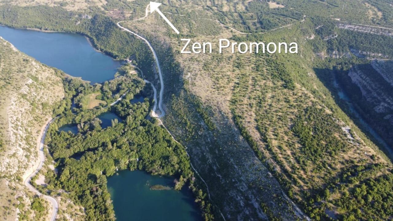 Villa Zen Promona Puljane Esterno foto